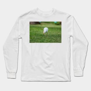 Cattle Egret Long Sleeve T-Shirt